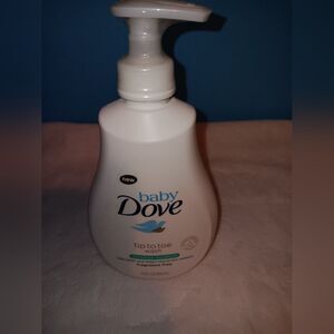 Baby Dove tip to toe wash HypoAllergenic, Tear Free, Fragrance Free 13oz